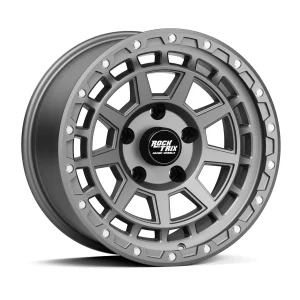 Rocktrix – RT114 – Gunmetal – 17″x9″ -12mm – All weather Wheels – V10262